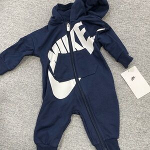 NEW Nike baby onesie hoodie